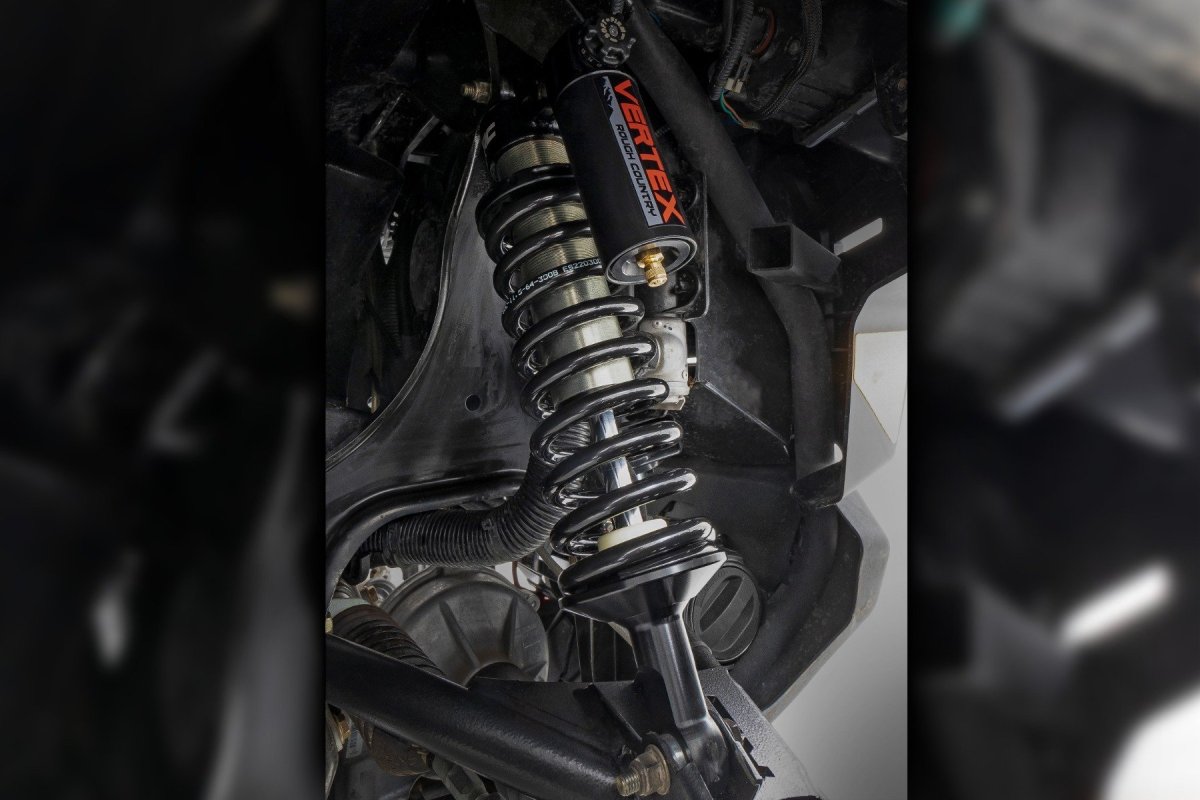 Can-Am Defender HD10 XT-P Coilover Suspension Kit - Rear - Rough Country - Adjustable - '18-'20